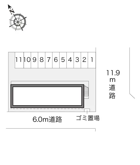 ★手数料０円★掛川市杉谷南１丁目　月極駐車場（LP）